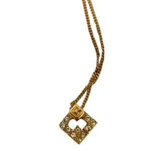 Authentic Vintage GIVENCHY Gold-Plated Chain Necklace